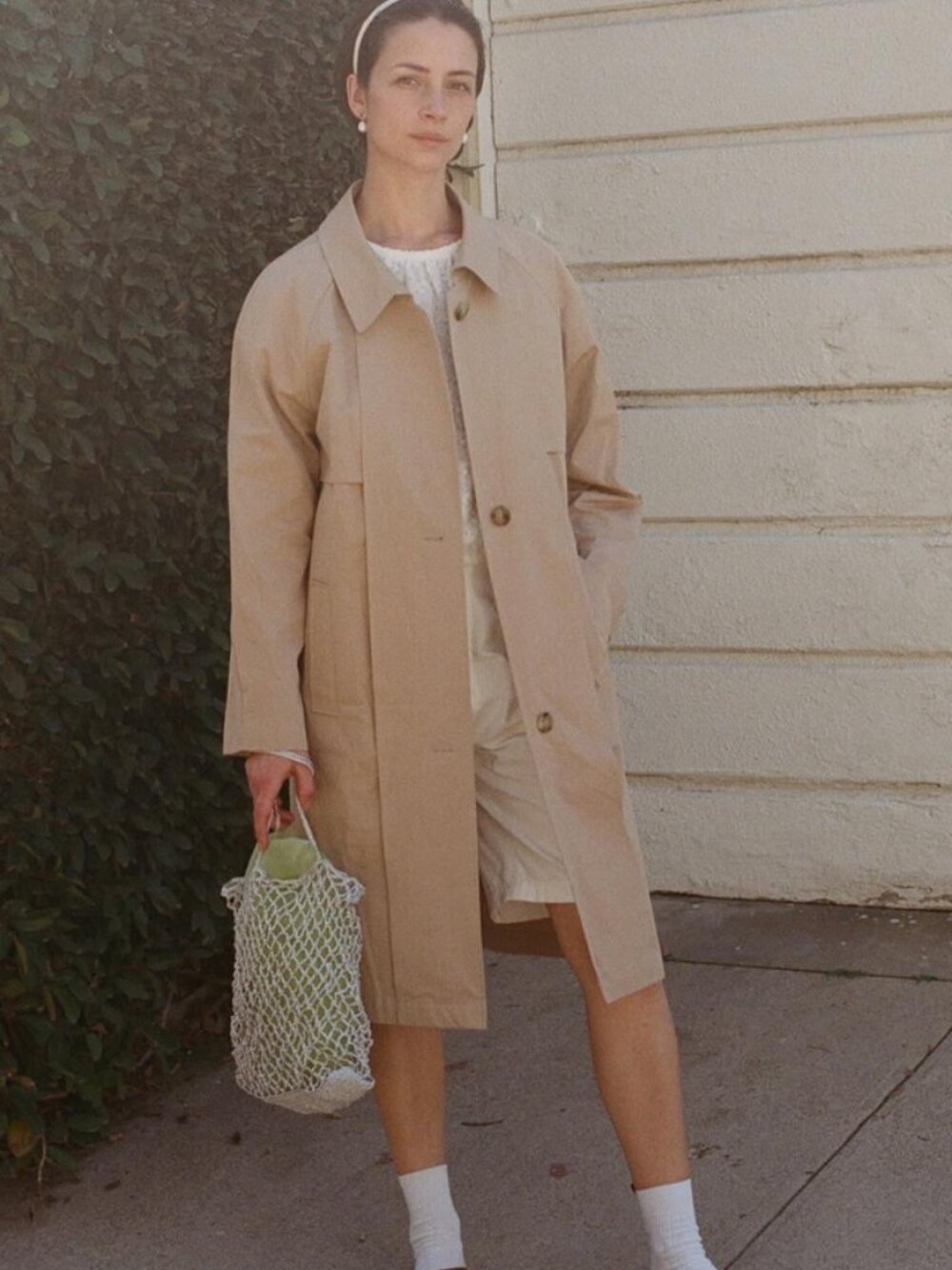 Jeana Sohn Camille Trench XS